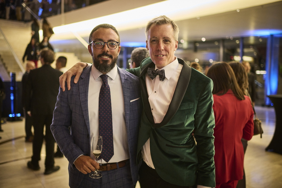 Reception hosted by the WHO Regional Director for Europe, held at the Royal Danish Opera House in Copenhagen, Denmark. Pictured here: David Barrett, WHO Communication Officer   WHO organized receptions are alcohol-free.