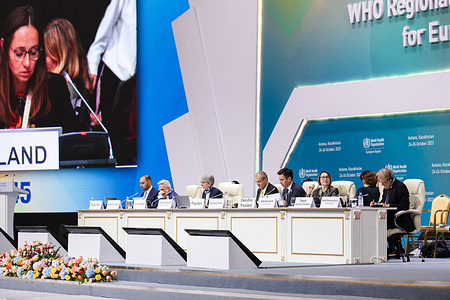 The 73rd session of the WHO Regional Committee for Europe opened in Astana, Kazakhstan.